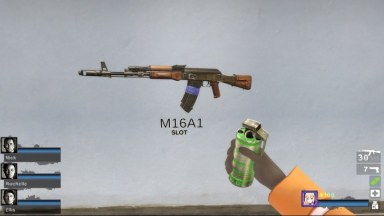COD:BlackOps6 AK74 (M16A2)