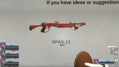 COD Blast-O-Matic Replace SPAS (Combat Shotgun) [request]