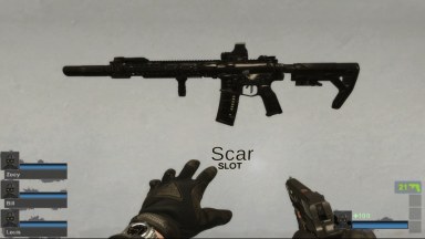 COD:MW AR15 Zip-Tie SD Black (Desert Rifle) [request]