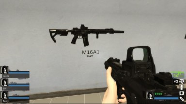 COD:MW AR15 Zip-Tie SD Black [M16A2]