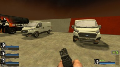 COD MW Ford Transit - Race Car v2 (Sound Add Ver)