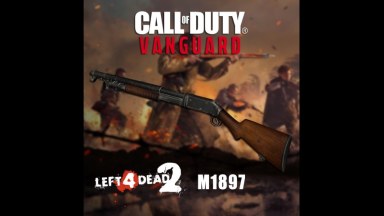 COD VANGUARD M1897 CHROMESHOTGUN