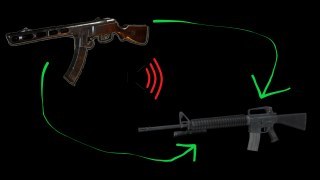 CoD WWII PPSH-41 Gunfire For M16
