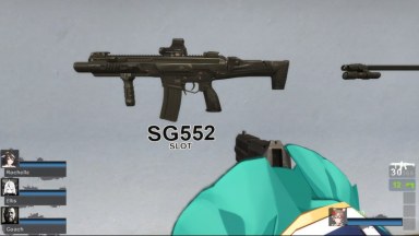 CODMW Heckler & Koch HK433 SD Black [SG552] (request)