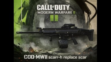 CODMWII SCAR-H DEPT COLLECTO SCAR-L