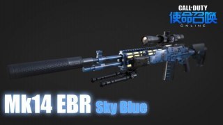 CODOL MK14EBR Sky BLUE(Hunting Rifle)