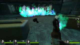 Copper Chloride Molotov Fire