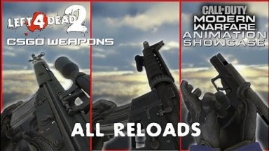 CSGO Weapons on MW2019 Animation