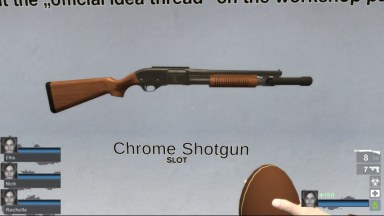 Custom Wood 870 - M680 Anims (Chrome Shotgun [request]