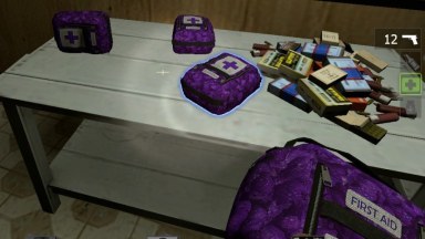 Dark Purple Flower Medkit
