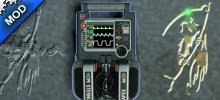 Defibrillator Grey Animated Glowing