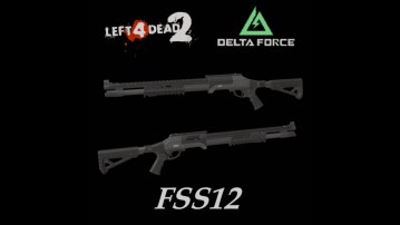 DELTA FORCE HAWK OPS FSS12 AUTOSHOTGUN NO ADS