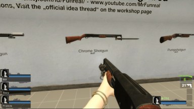 DOI Ithaca Model 37 Trench Gun with Bayonet (chrome shotguns) [request]
