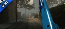 Double Blue Chrome Shotgun