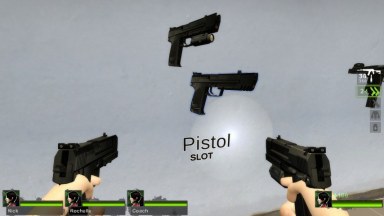 Dual HK USP 45 Match Pistols (Sparkwire) [Add Gun Sound Ver]