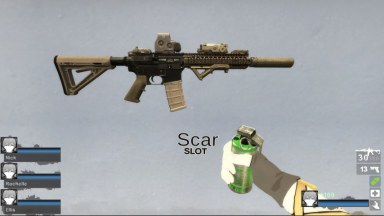 EFT M4A1 Tan - Suppressed [Desert Rifle] (request)