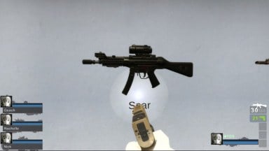 EFT Mp5A2 (Mp5) - Upgraded v2 (MP5A4) [Desert Rifle]