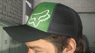 Ellis Hat - FOX Head Green