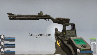 bluearchive Takanashi Hoshino shotgun (Wooden Shotgun) [request] (Mod) for  Left 4 Dead 2 