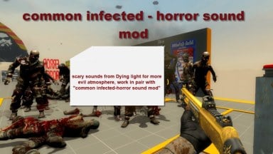 evil male sounds for -Common infected - horror ultimate sound mod-