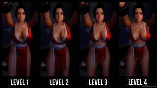 Faster degrading Mai Shiranui costume (Rochelle)
