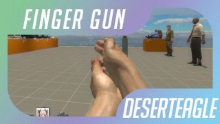 Finger Desert Eagle