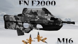 FN F2000 Winter Camo