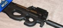 FN P90 (SMG Silenced) fire&reload Sound Mod