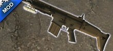 FN SCAR-H Desert version (Ironsights)