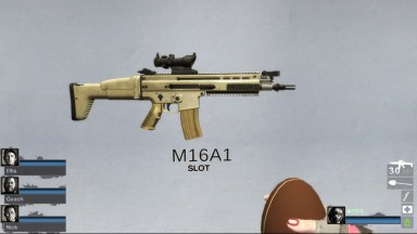 FN SCAR-L CQC ACOG (M16A2)