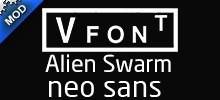 Font: Alien Swarm (Neo Sans)