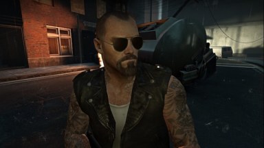 Francis with sunglasses