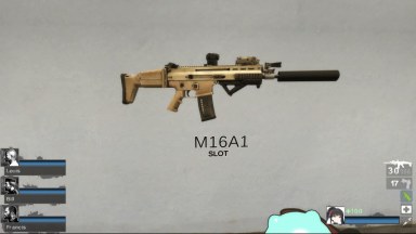 G.I. Joe Retaliation - Lady Jaye's Custom Scar-L CQC (M16A2) [request]
