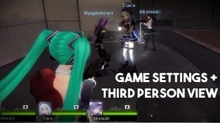 Game Settings + Third Person View