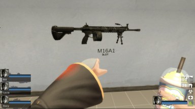 Ghosts M27 IAR M16A2