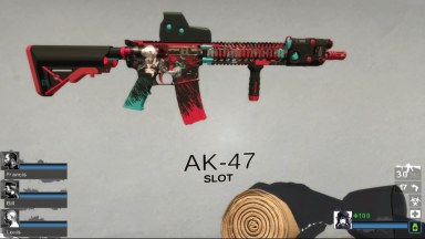 Girls Frontline2 EXILIUM M4SOPMOD2 (AKM) (request)