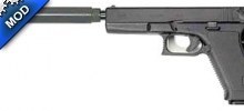 Glock 18 suppressed Gun fire&reload Sound Mod