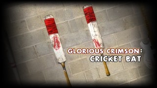 Glorious Crimson - Cricket Bat