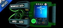Glowing Animated Defibrillator Green