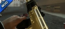 Gold Hellsing AKs-74u