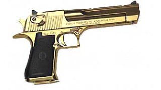 Gold Hellsing Desert Eagle w/ Animations