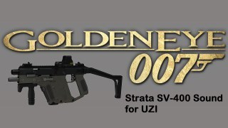 GoldenEye (Wii) Strata SV-400 Sound for UZI