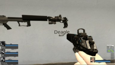 Hammer from Crysis 3 Cell Camo (renewed edition) - Magnum (suppressed sound ver)