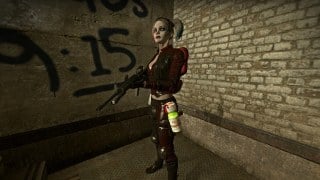 Harley Quinn (Injustice 2) Replacement for Zoey (4k textures)