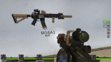 HK416 MOD 3 (M16A2) v2 [Sound fix Ver]