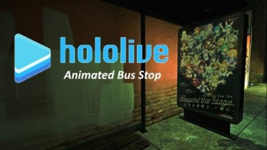 Hololive Animated Bus Stop (2021)