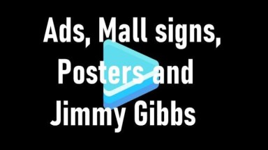 Hololive Mall Signs and Posters (2021)