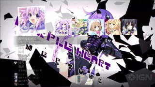 Hyperdimension Neptunia dynamic main menu（超次元游戏海王星 动态主菜单）