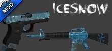 Icesnow camo weapon skin pack