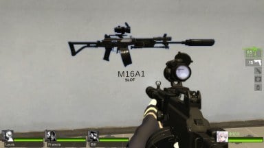 IMI Galil SAR (Reload Animation FIXED) (M16A2)